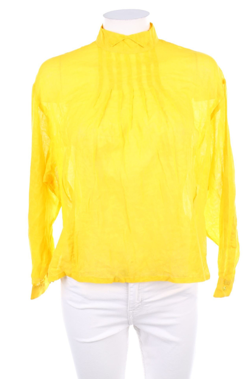 VINTAGE - Bluse mit floralem Muster - L