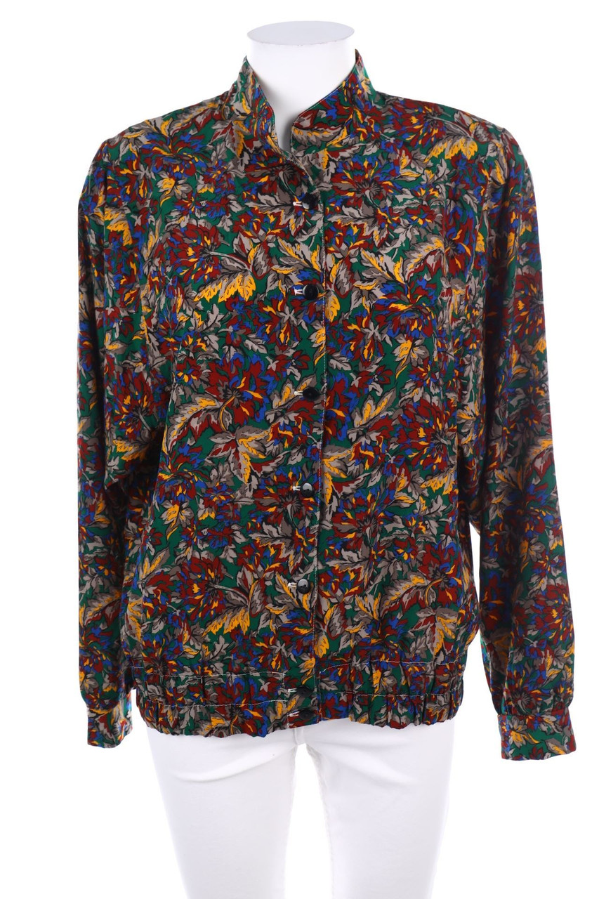 bremer collection - Bluse mit Blumen-Print - D 38