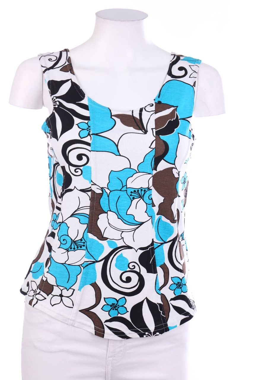 SECONDHAND - Top mit Muster - S