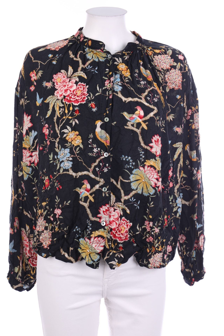 H&M - Bluse mit Blumen-Print - S