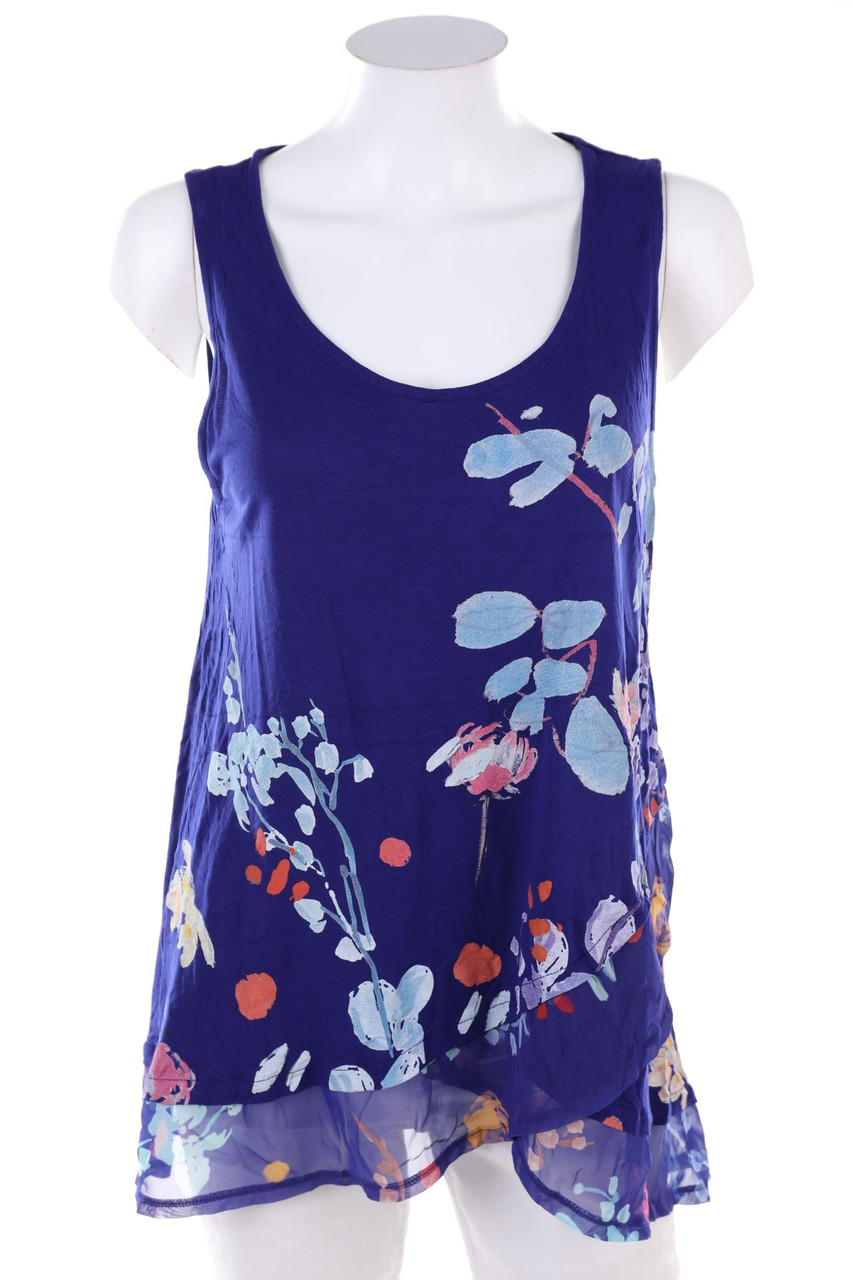Desigual - Top mit Blumen-Print - L