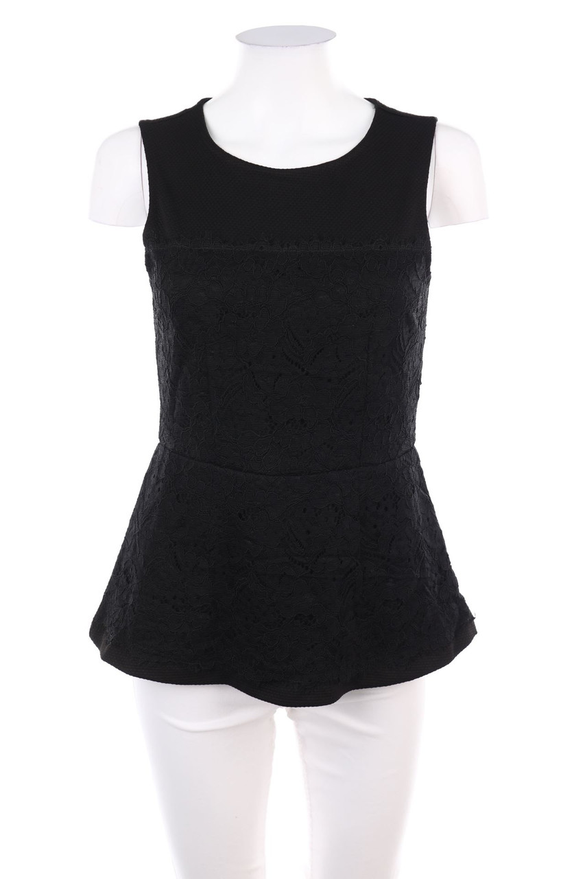 H&M - Blusentop mit Spitze - S