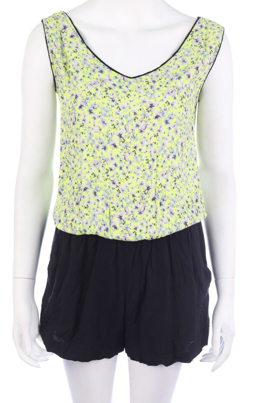 promod - Playsuit mit Blumen-Print - M