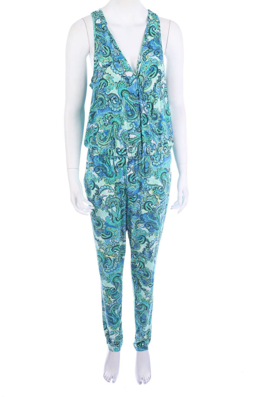 UNITED COLORS OF BENETTON - Jumpsuit mit Paisley-Print - L