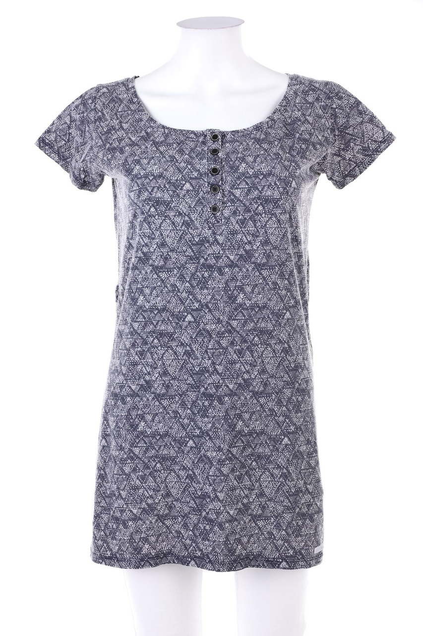 iriedaily - Kurzarm-Shirt mit Muster - M