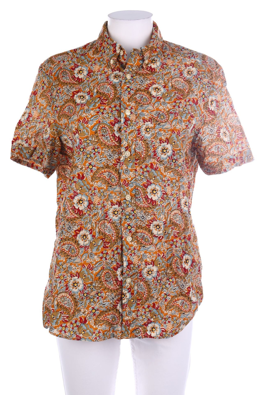 H&M - Hemd-Bluse mit kurzem Ärmel - S