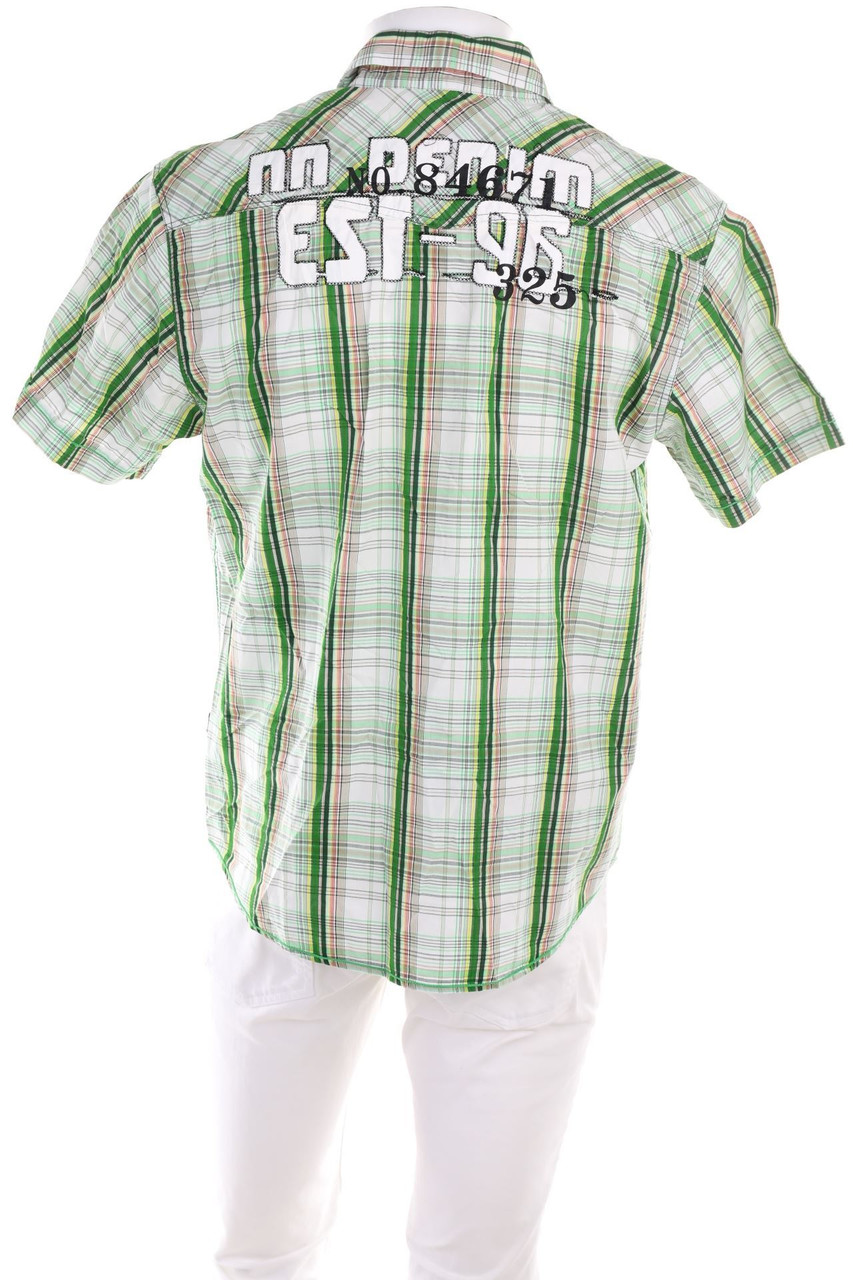 NO NAME - Kurzarm-Hemd mit Karo-Muster - M