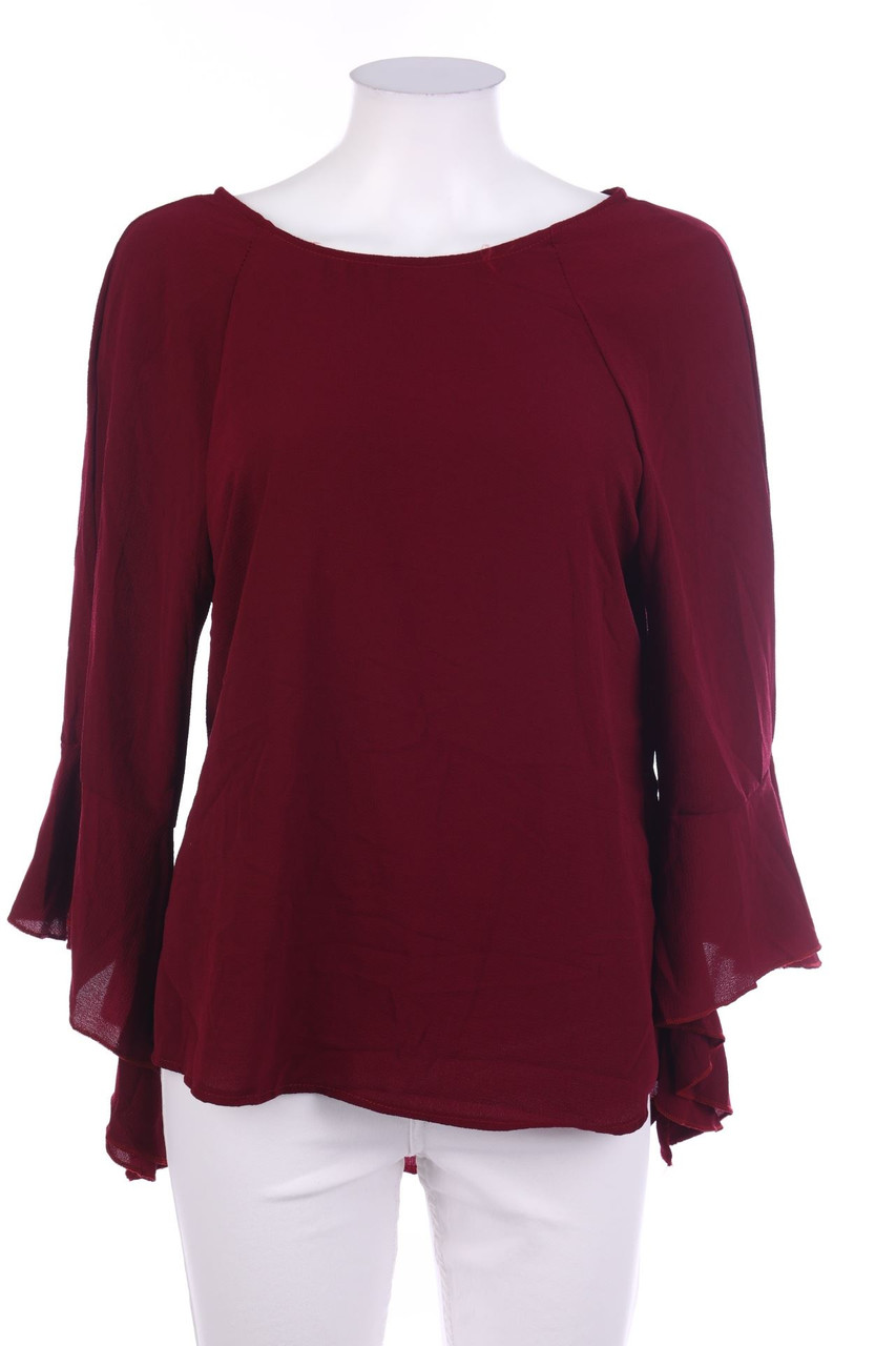 TODAY - Volant-Bluse mit Trompetenärmeln - M