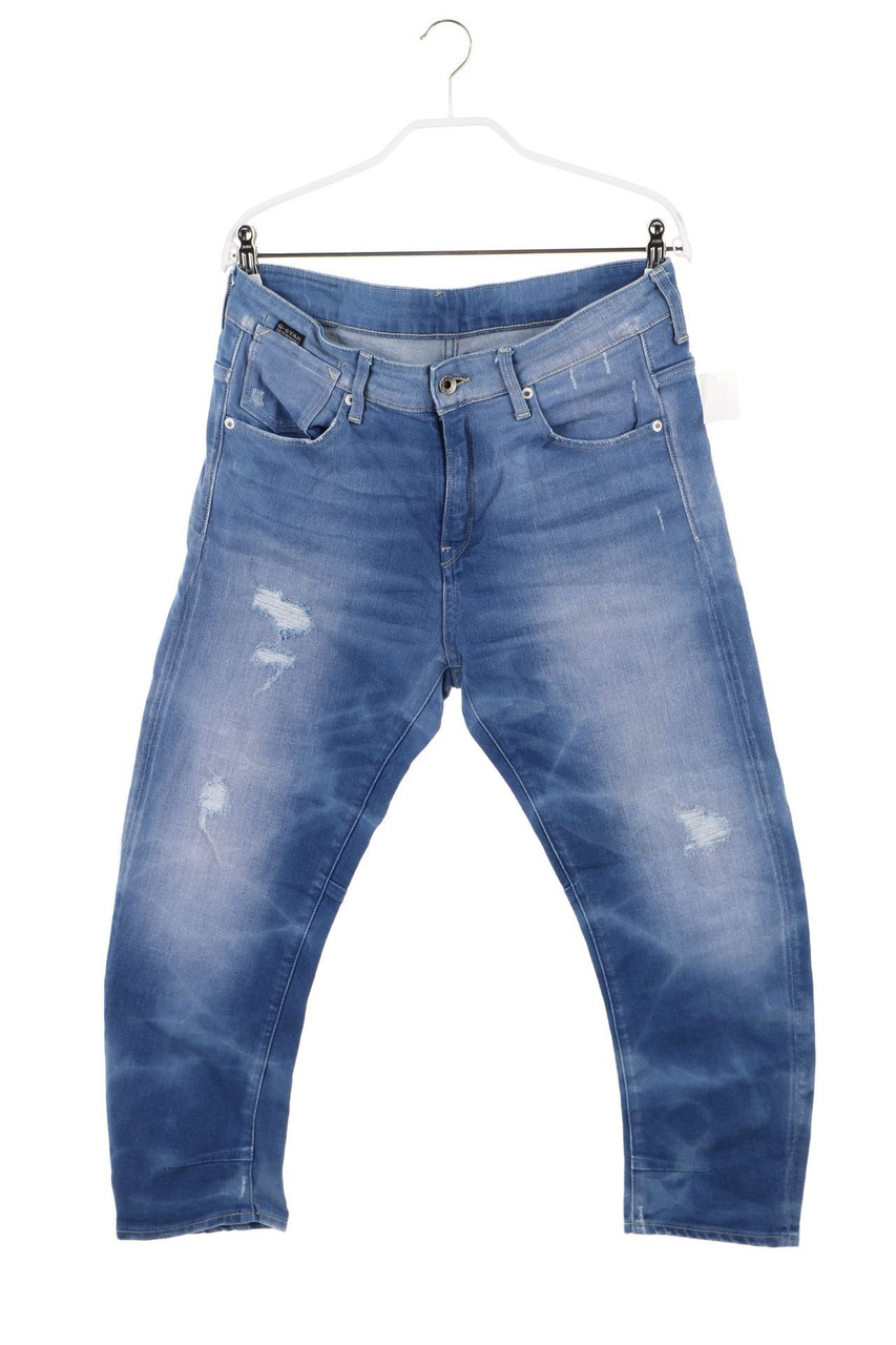 G-STAR - Distressed Tapered Jeans - W28