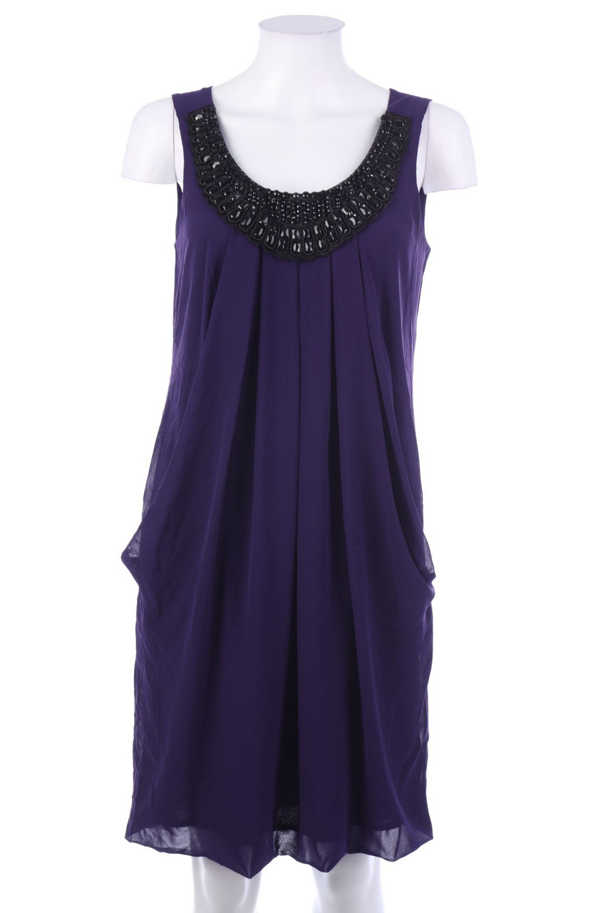 Yessica by C&A - Chiffon-Abendkleid mit Schmuckstein-Applikation - D 38