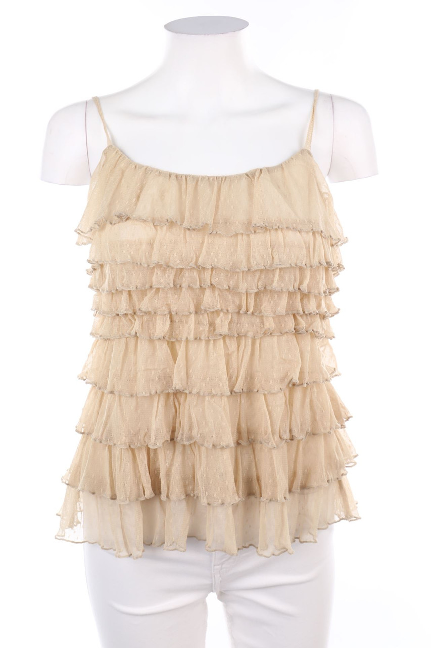 MANGO SUIT - Blusentop mit Volants - XS