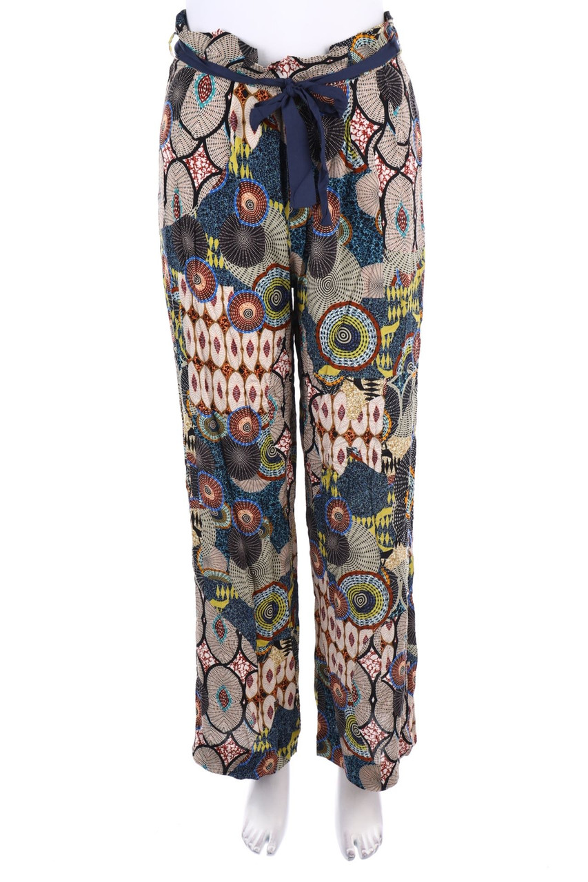 Desigual - Print-Hose mit Gürtel - D 36