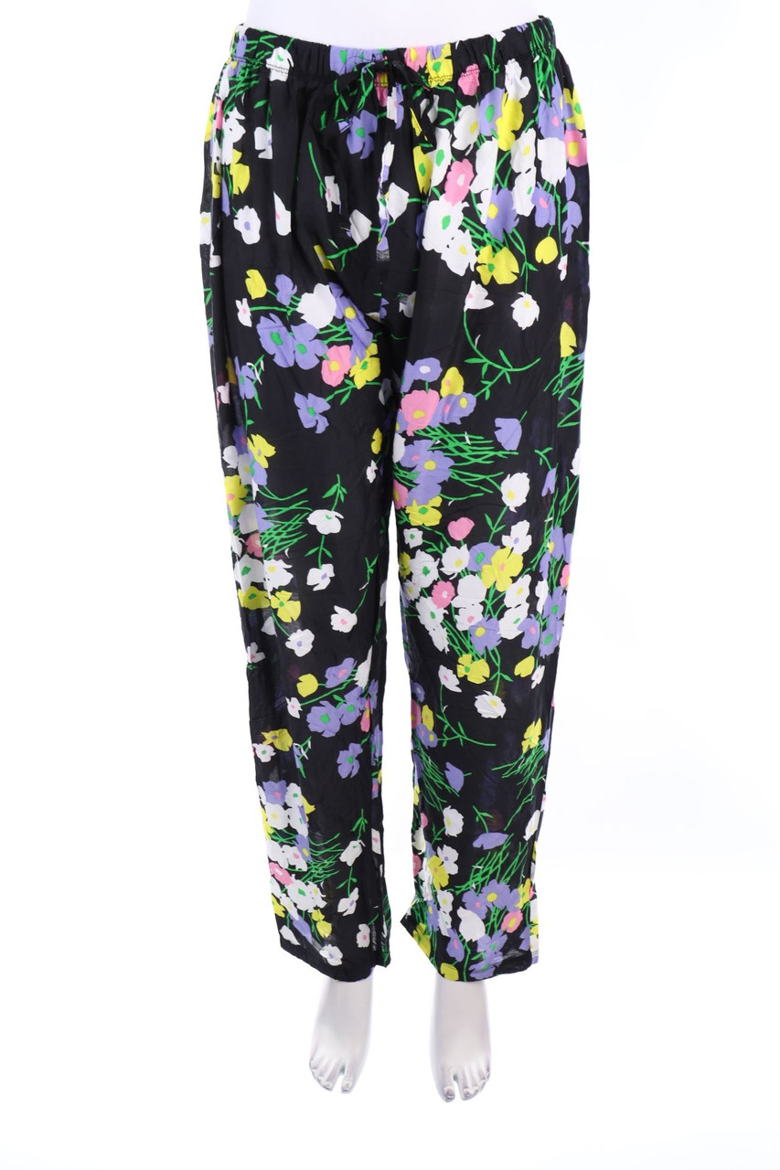 asos - Jogger-Hose mit Blumen-Print - M
