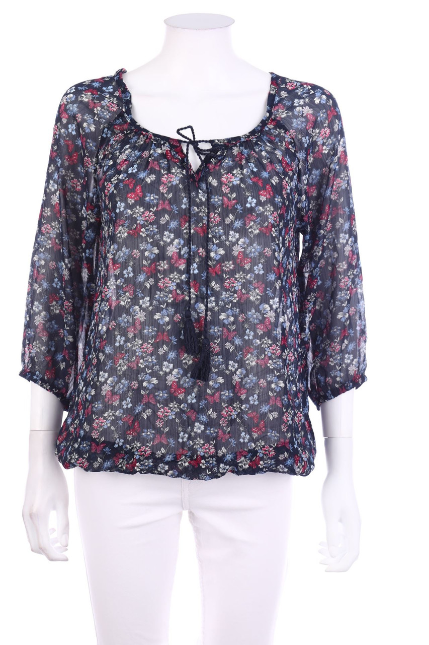 Janina - Bluse mit Print - M