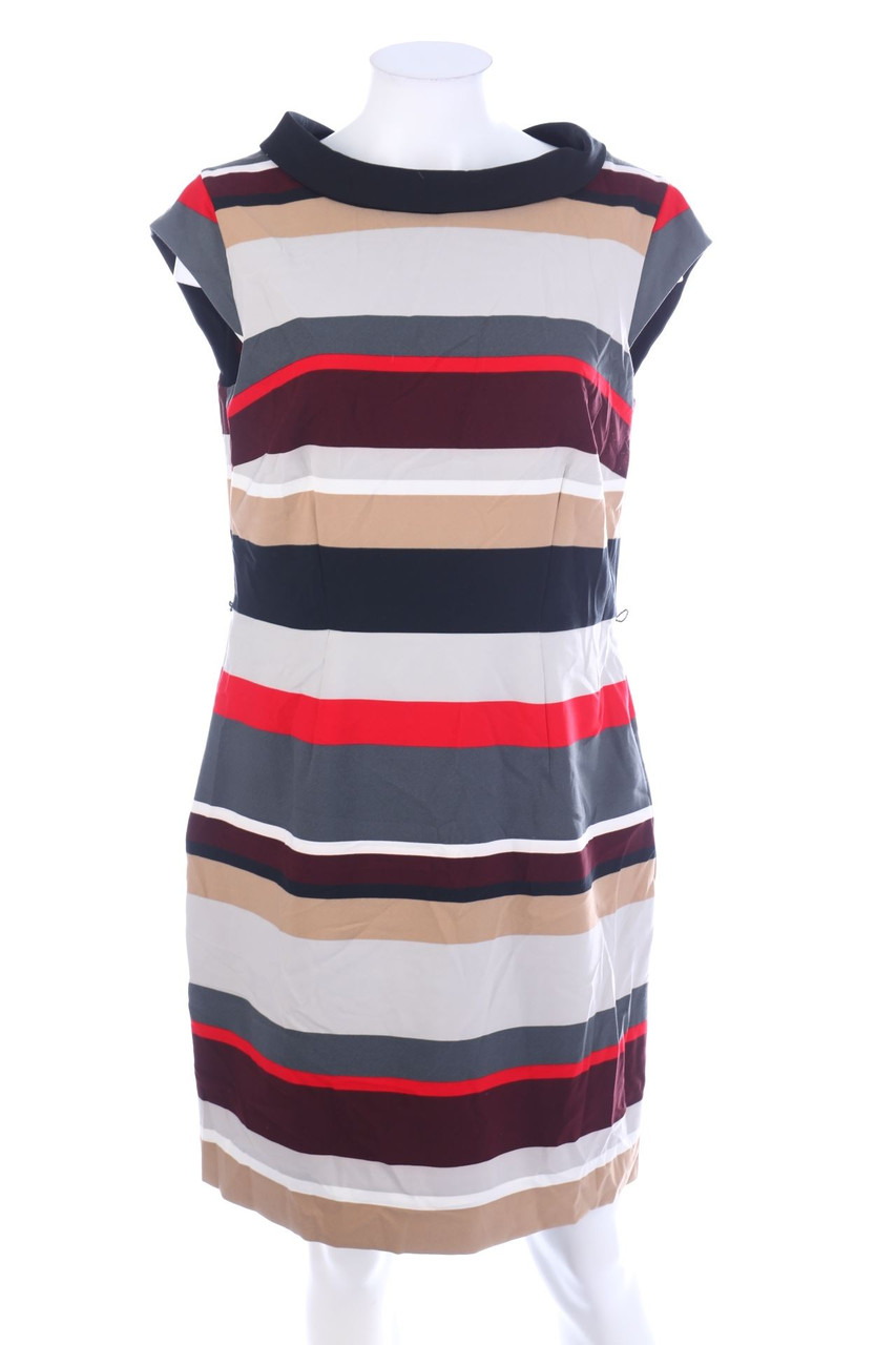 s.Oliver - Etui-Kleid mit Streifen - XL