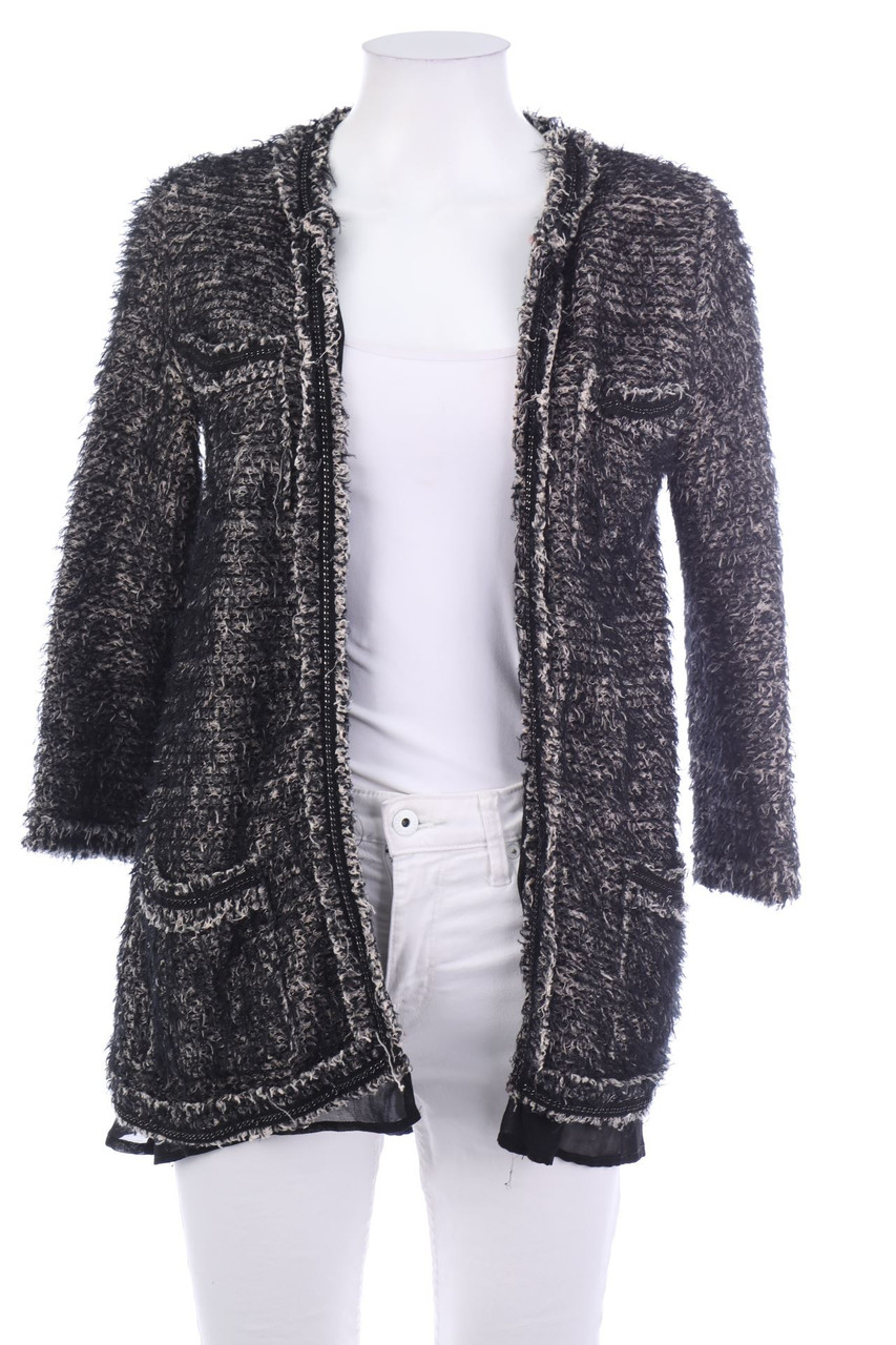 ZARA - Cardigan aus Lochstrick - S