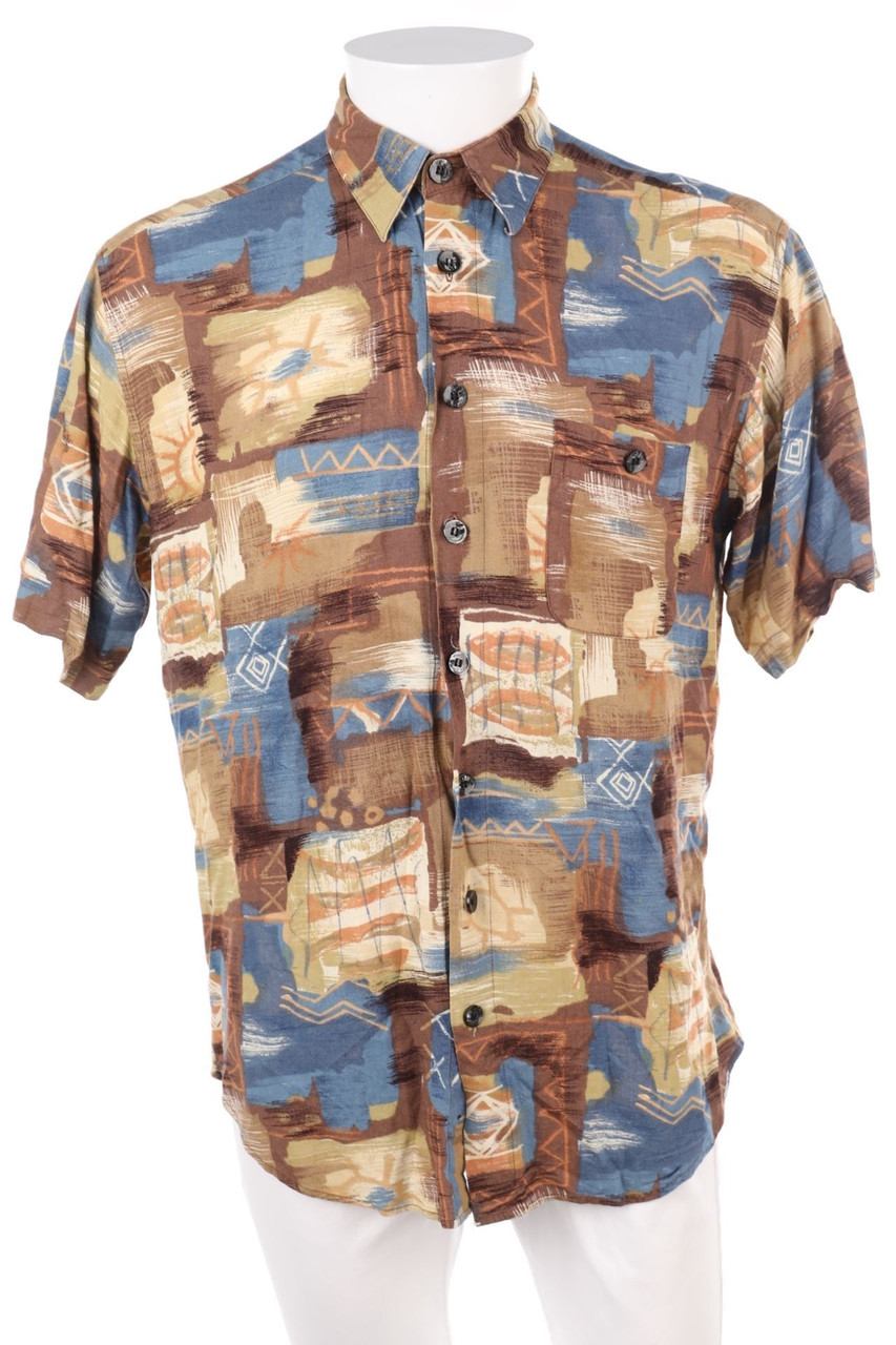 Casualland Sportswear - Kurzarm-Hemd mit Muster - M