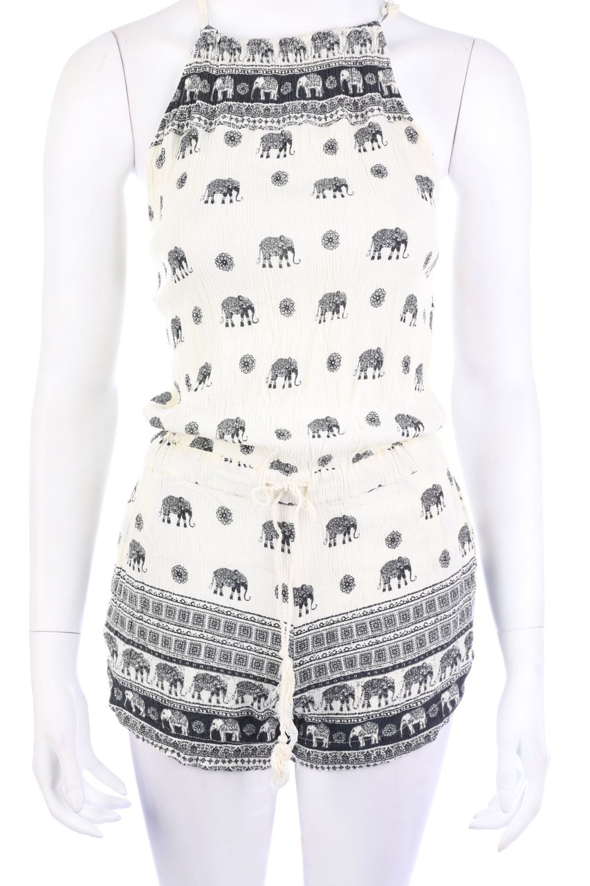 PULL&BEAR - Sommer-Playsuit - L