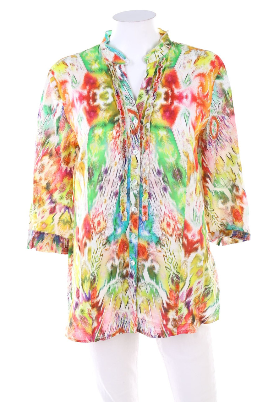 GERRY WEBER - Hemd-Bluse mit 3/4-Ärmel - D 40