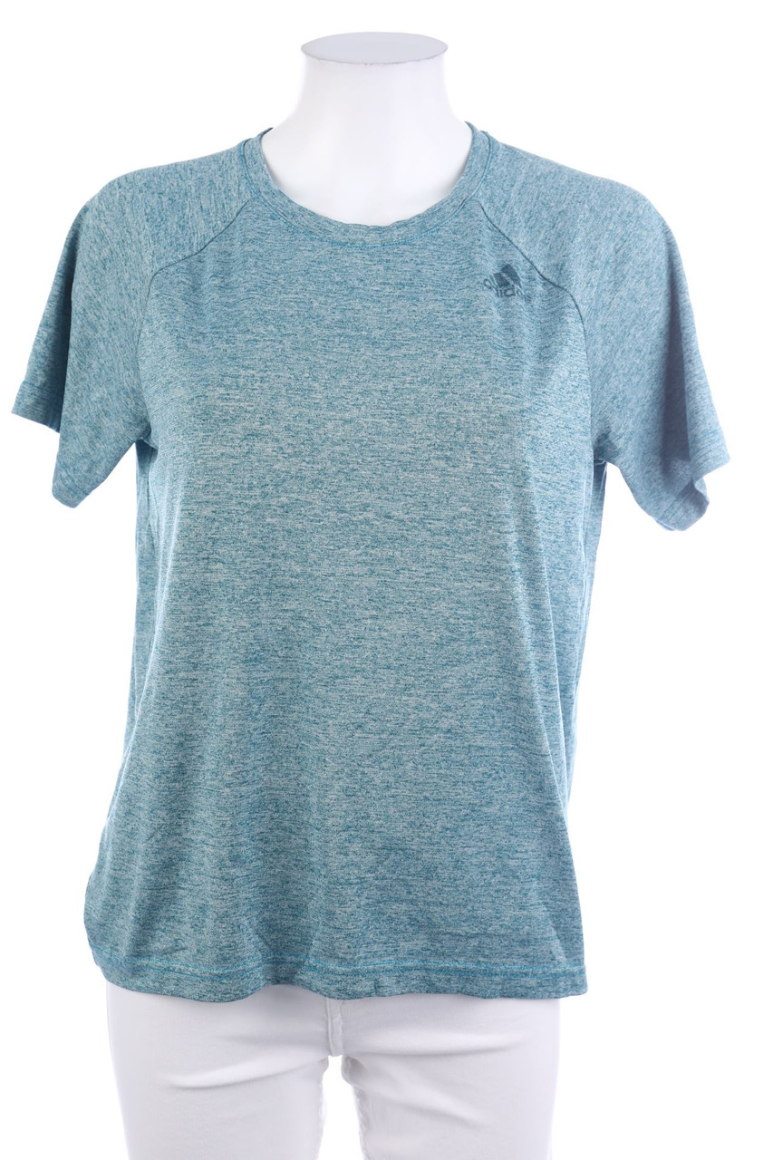 adidas - Sport T-Shirt mit Logo-Print - S