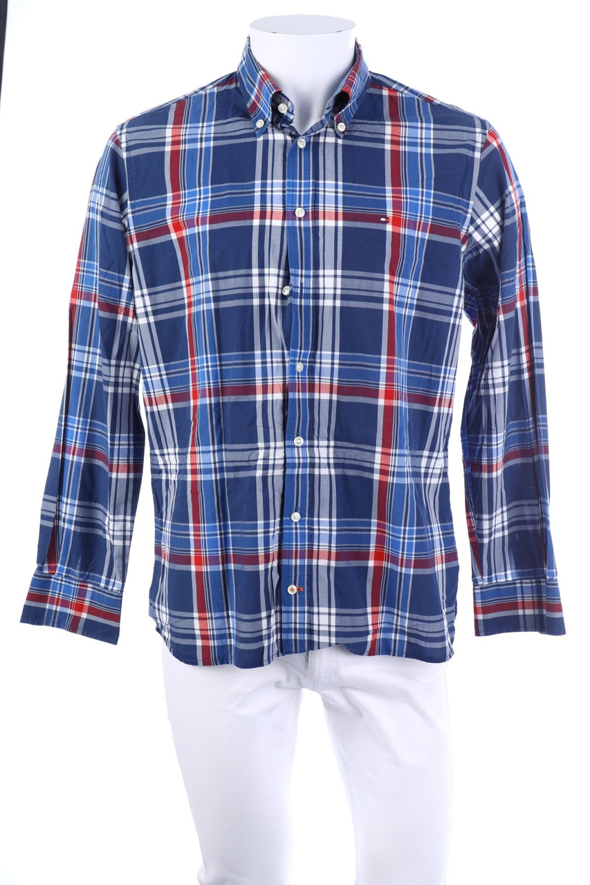 TOMMY HILFIGER - kariertes Button-down-Hemd - M