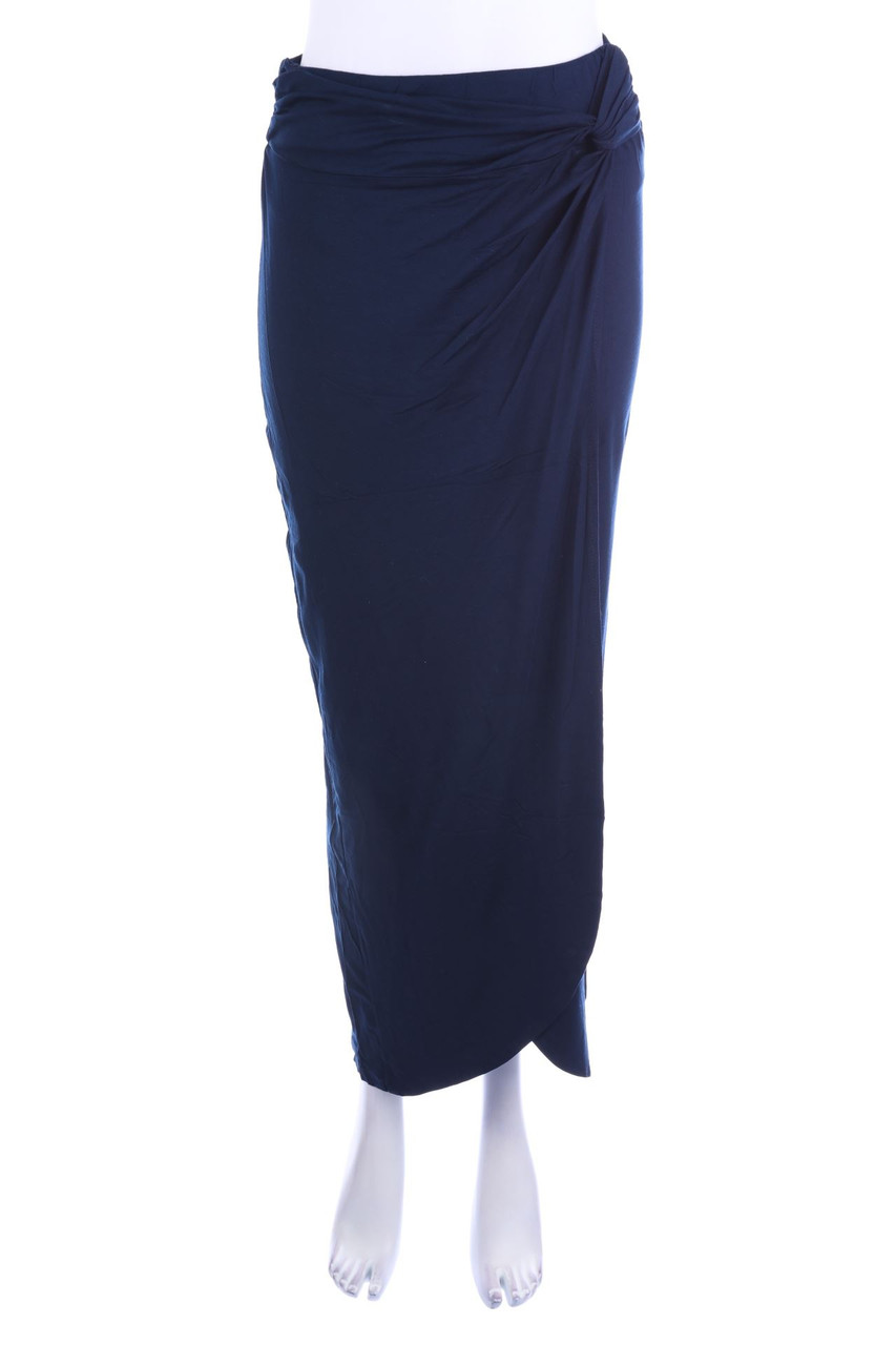 SECONDHAND - Maxi-Rock mit Drapierung - M