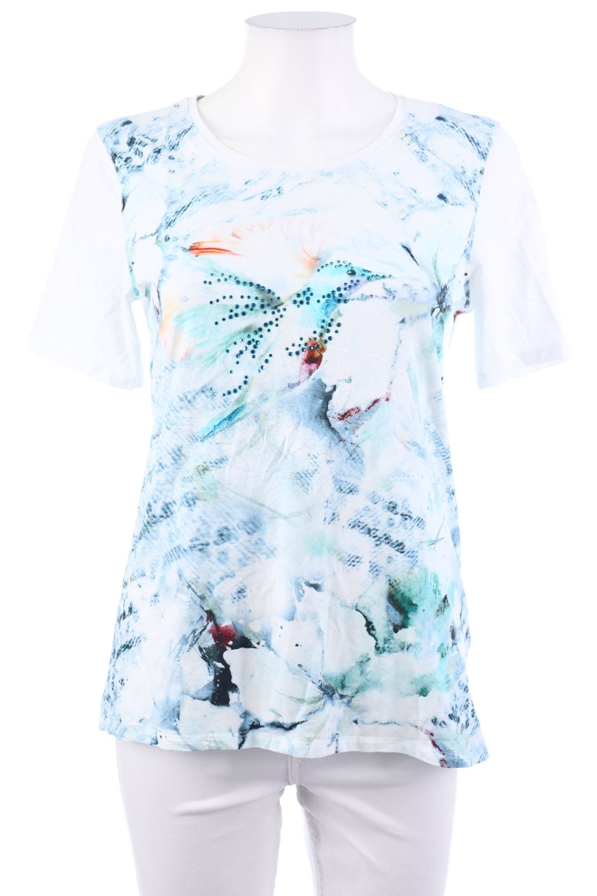 Charles Vögele - Kurzarm-Shirt mit Print - S