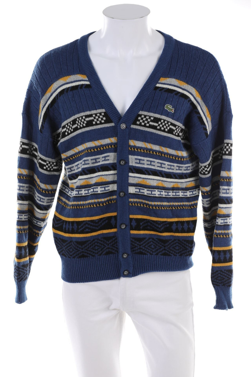 LACOSTE - Vintage-Cardigan aus Woll-Mix - S