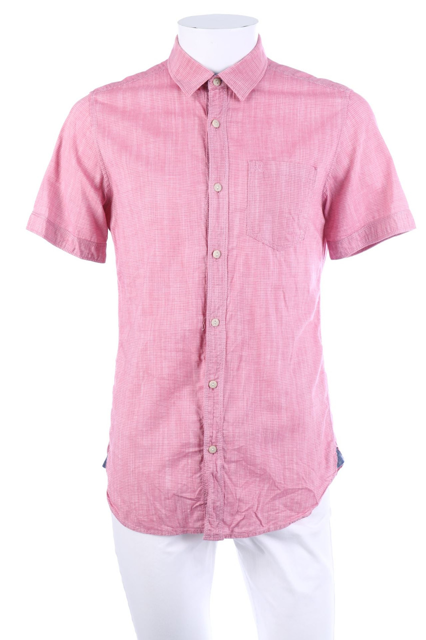 s.Oliver - Kurzarm-Hemd aus Baumwolle - M