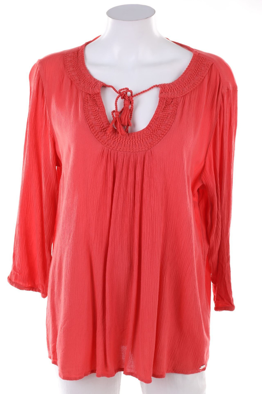 s.Oliver - Tunika-Bluse mit Stickereien - D 44