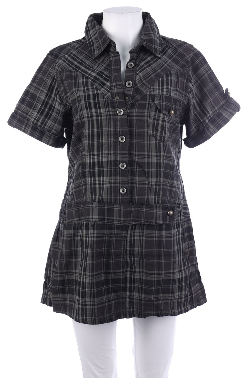 Multiblu - Kurzarm-Bluse - M