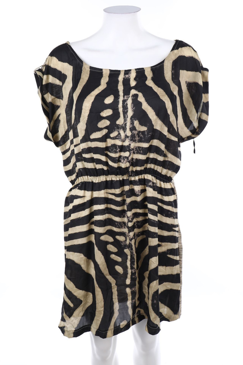 ellen amber - Kleid mit Animal-Print - L
