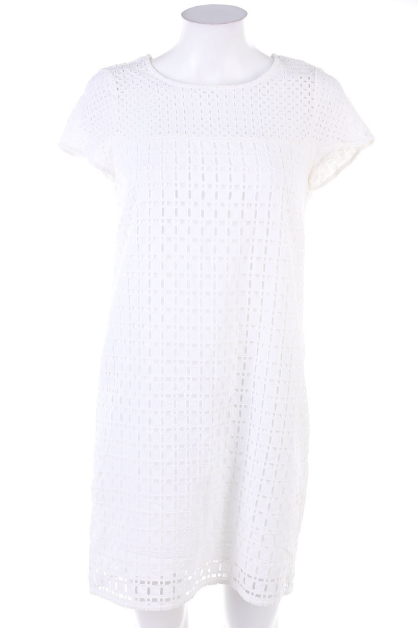 ESPRIT - Shift-Kleid aus Lochspitze - M