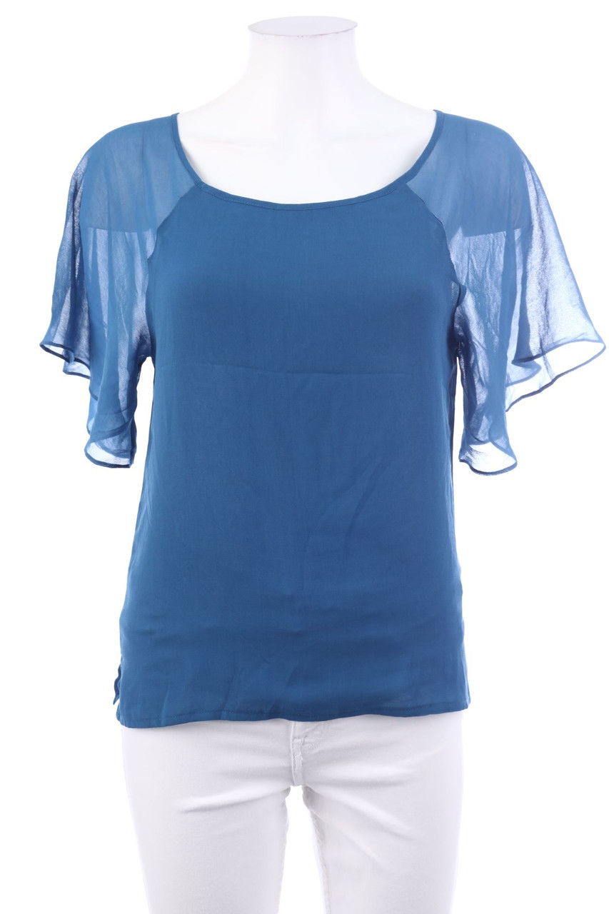 zebra Collection - Kurzarm-Bluse - XS