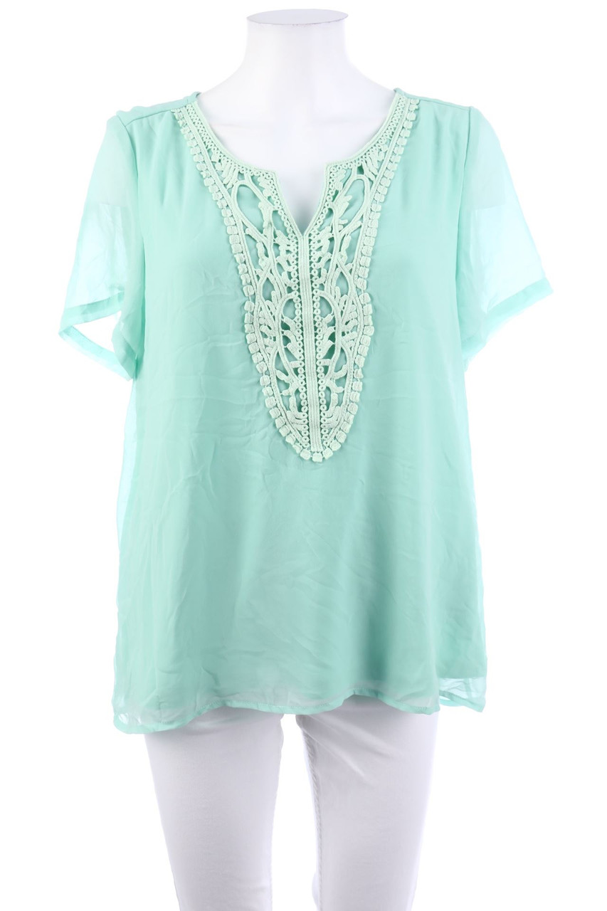 ONLY - Kurzarm-Bluse - XL