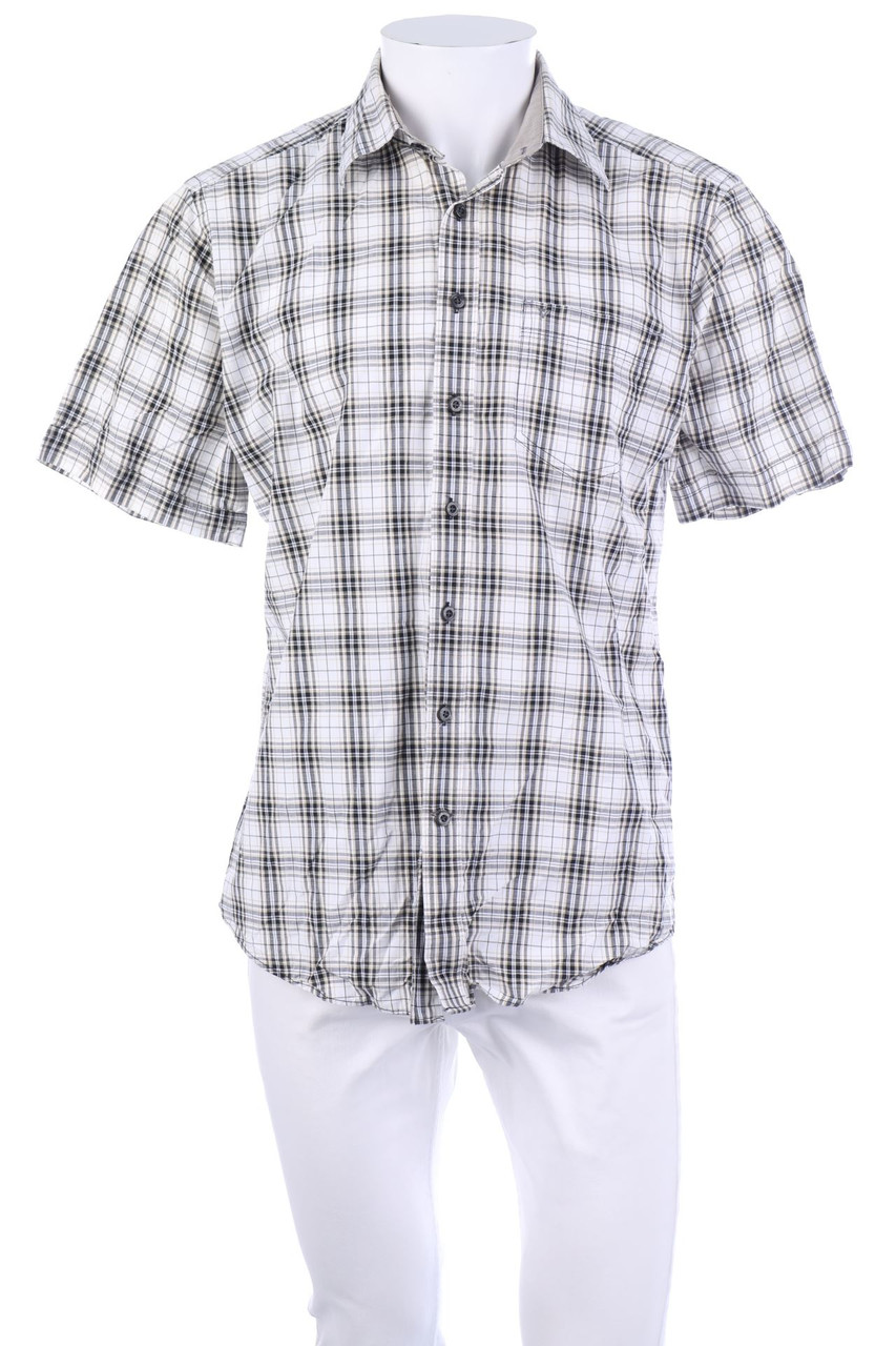 WESTBURY by C&A - Kurzarm-Hemd mit Karo-Muster - M