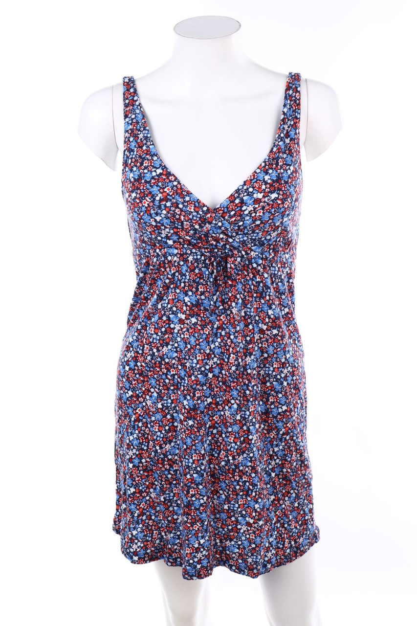 H&M - Minikleid mit Blumen-Print - XS