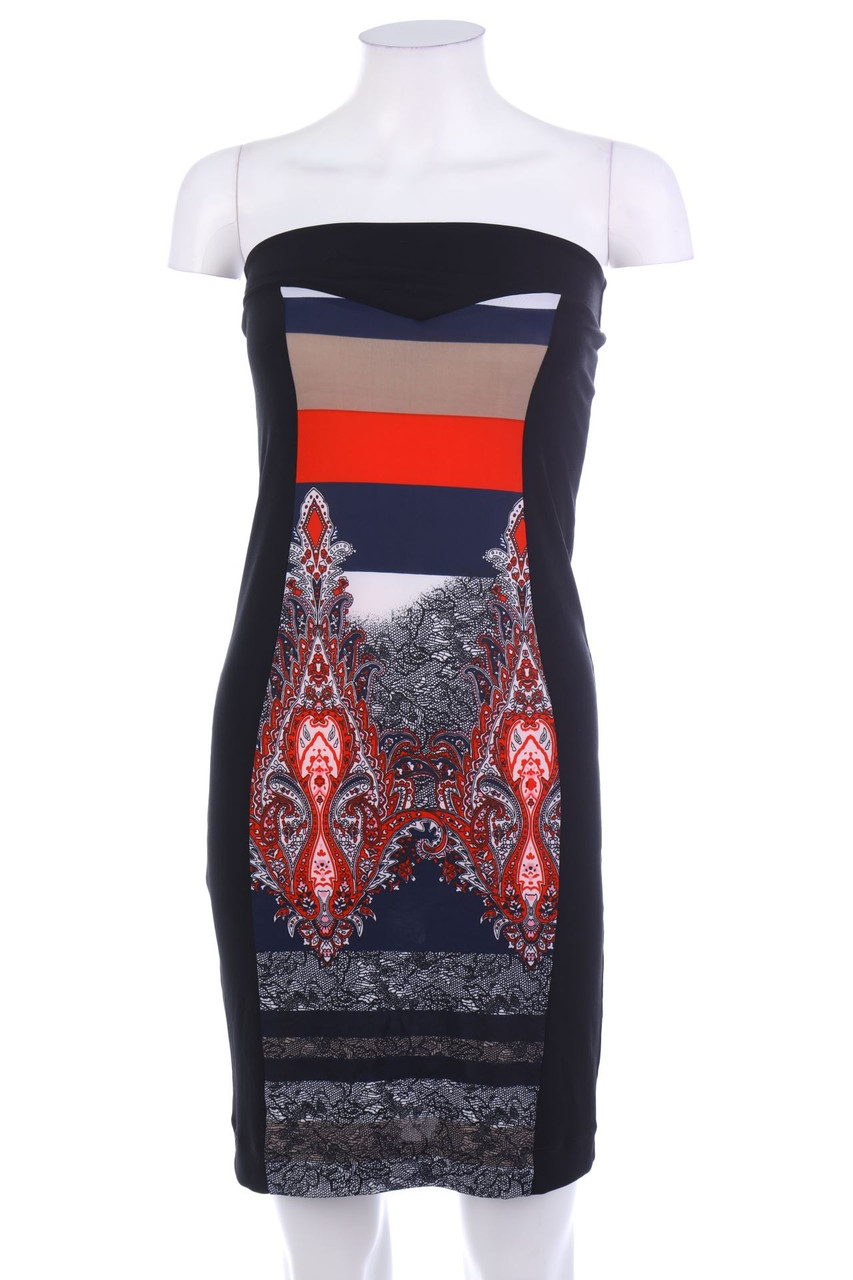 SECONDHAND - Kleid mit Ethno-Print - S