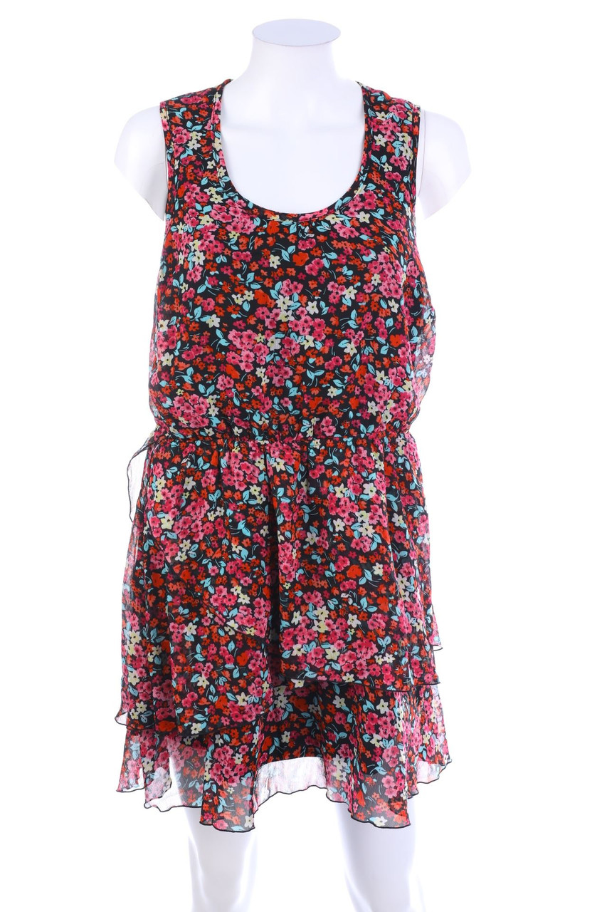 bonprix collection - Kleid mit Blumen-Print - M