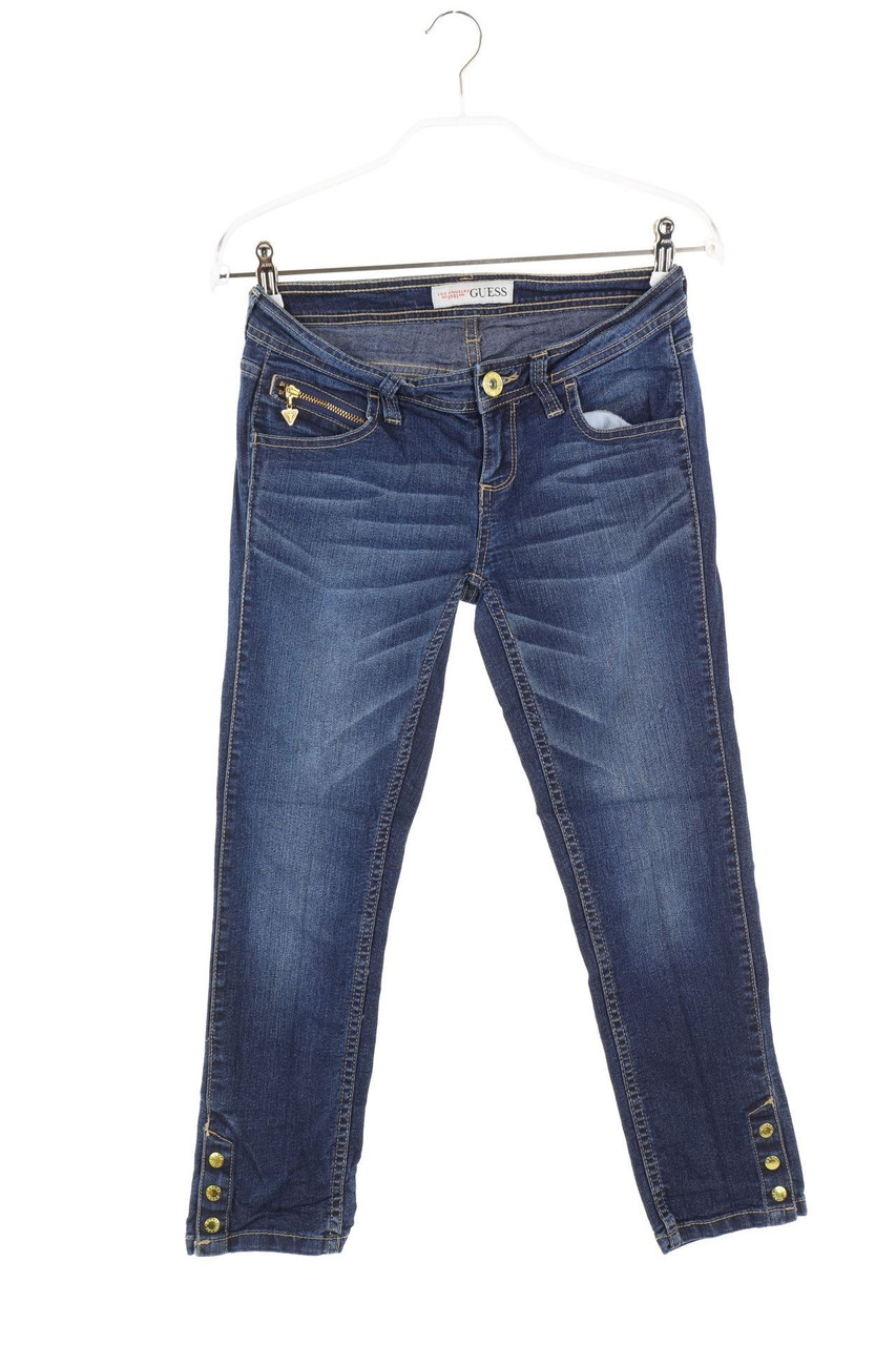 GUESS - Used Look Cropped Jeans - W25