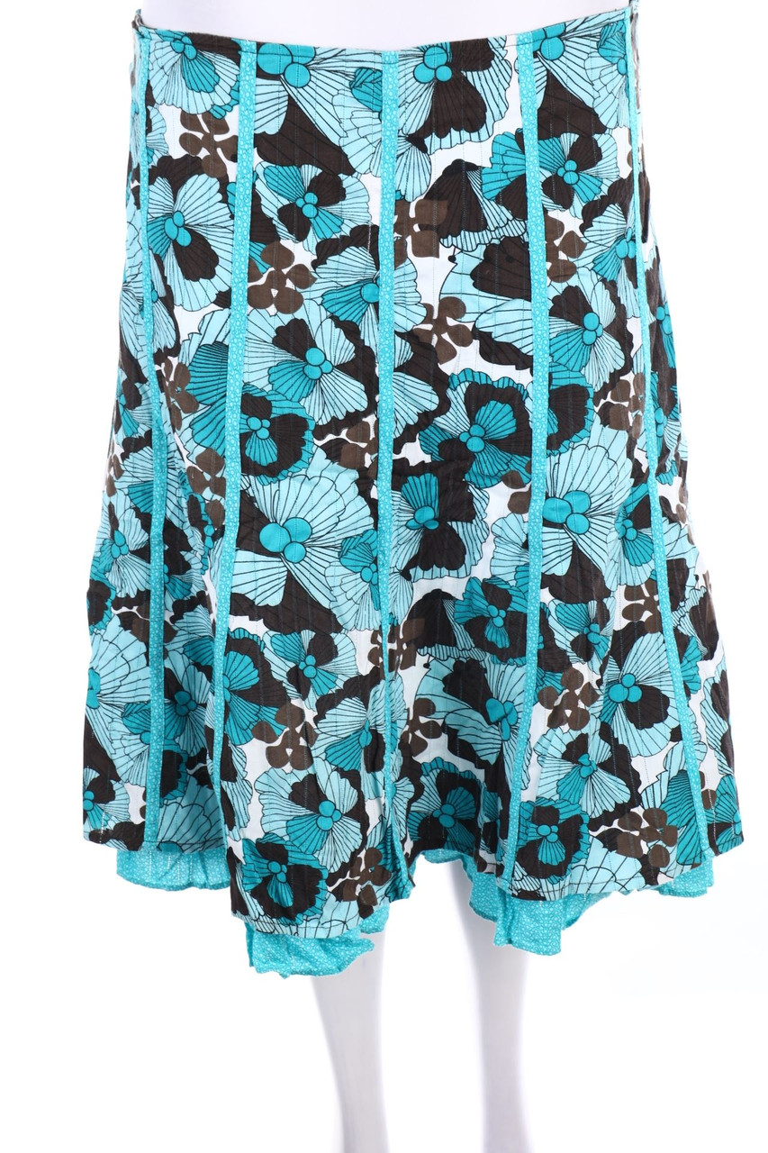 s.Oliver - Godet-Rock aus Baumwolle - L