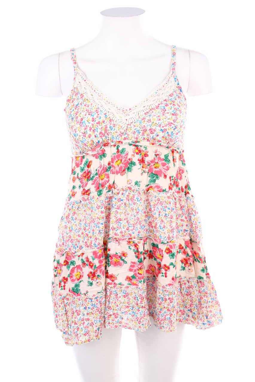 GD Golden Days Paris - Blusentop mit Blumen-Print - S