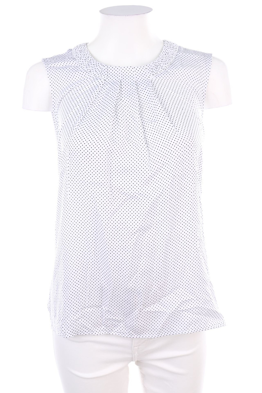Ohne Label - Blusentop mit Punkten - S