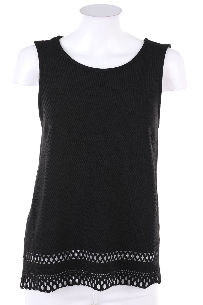 Ohne Label - Blusentop mit Cut-outs - S