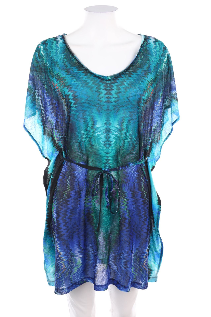 H&M - Tunika-Bluse mit Print - XS