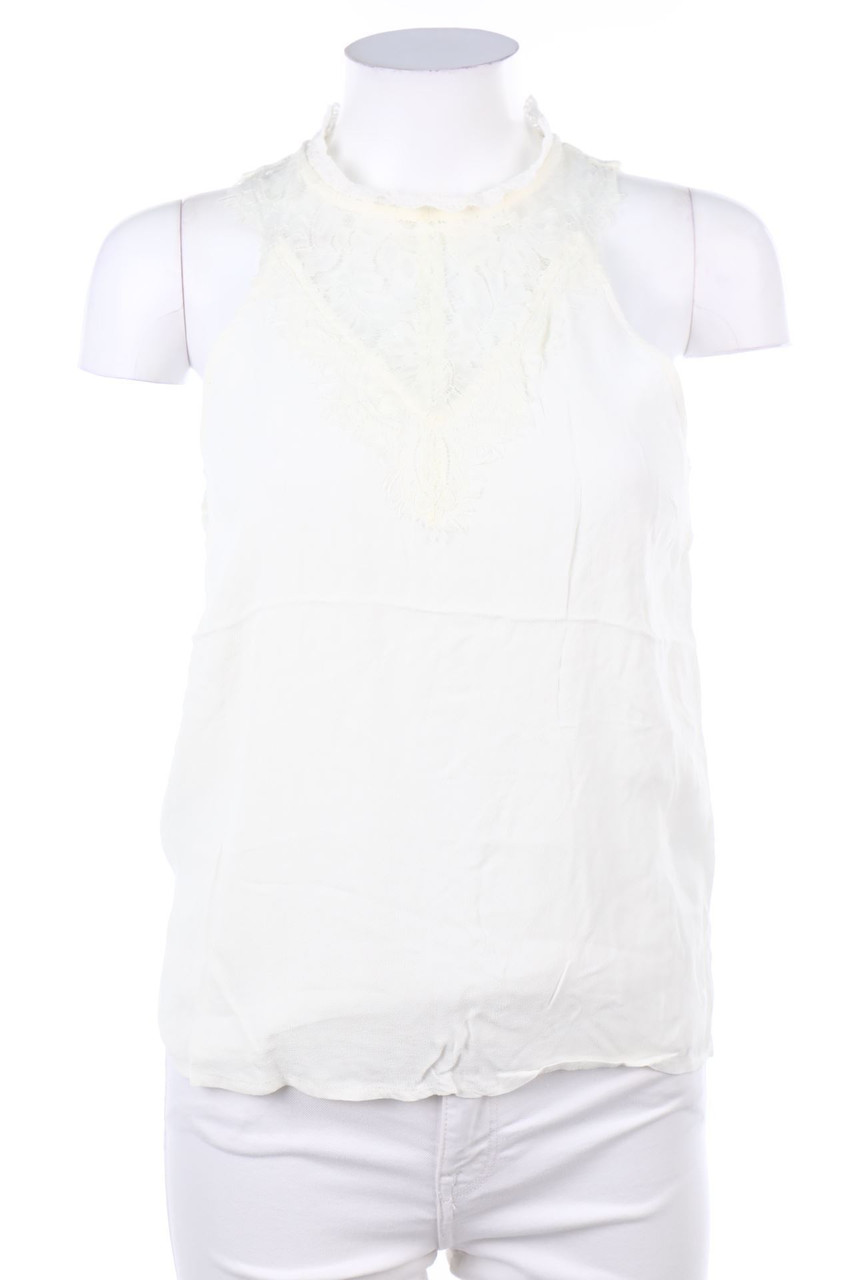 VERO MODA - Blusentop mit Spitze - S