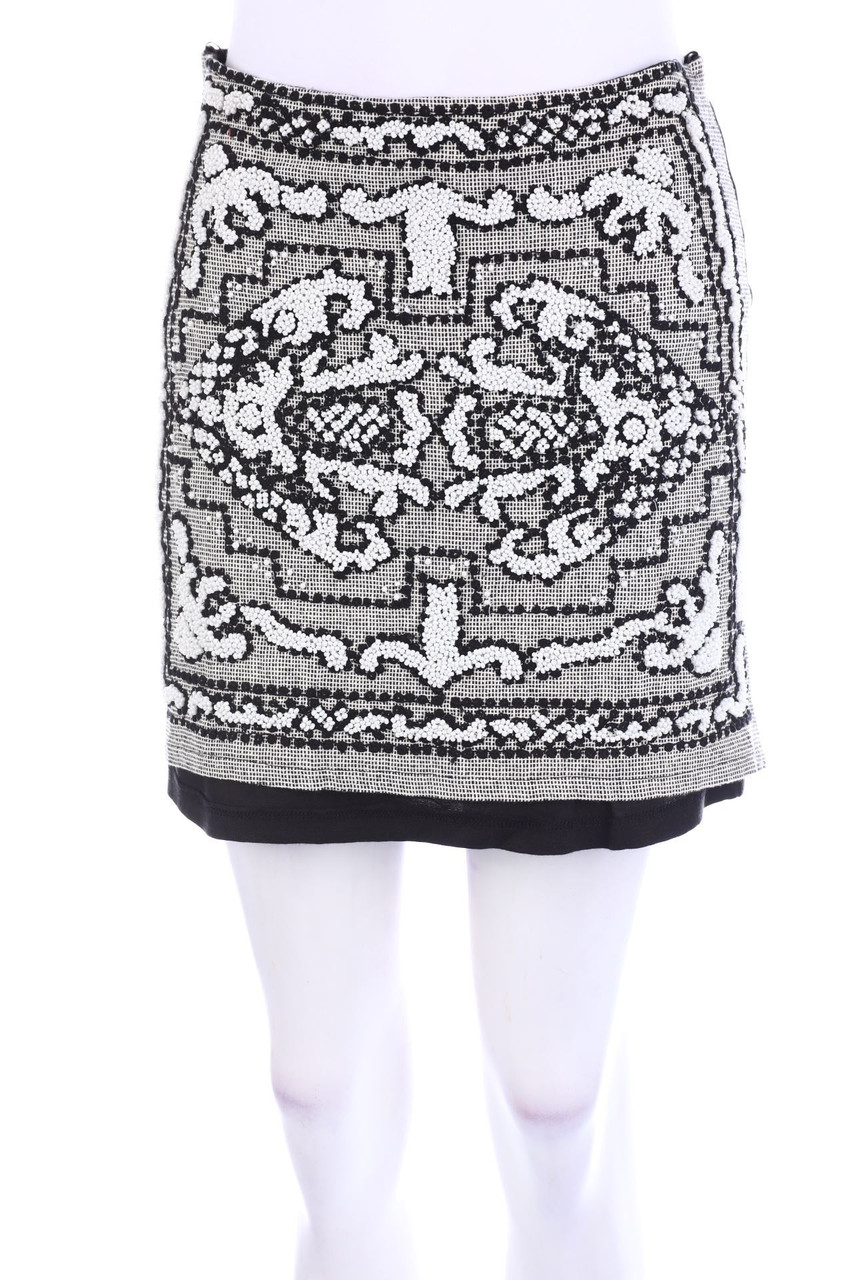 PAOLA FRANI - Minirock mit Perlen - D 32