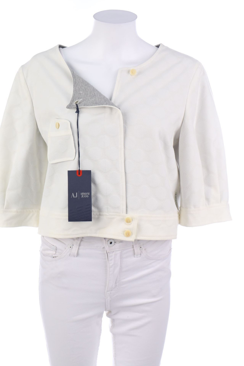 AJ ARMANI JEANS - Kurzarm-Blazer-Jacke - D 38
