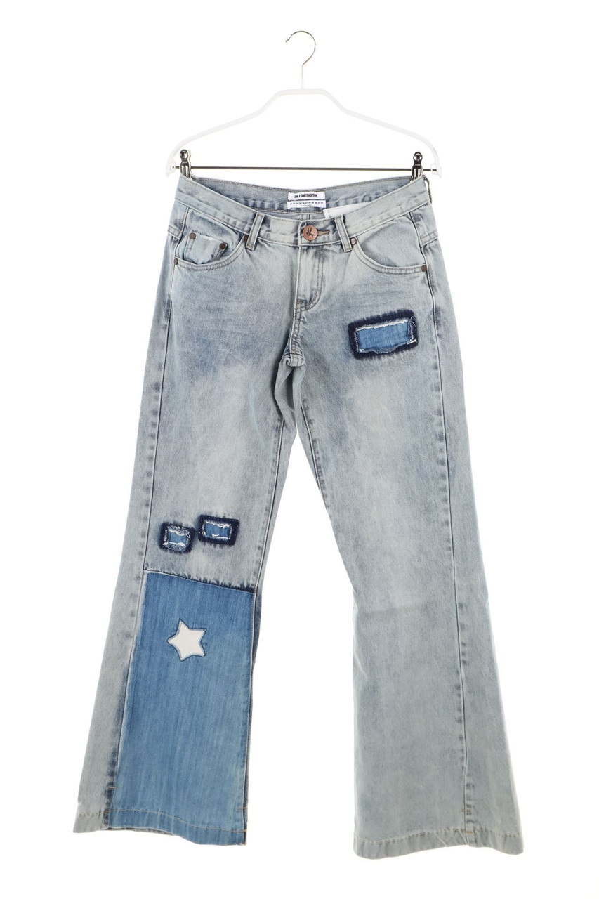 ONE X ONE TEASPOON - Destroyed Bootcut-Jeans - W25
