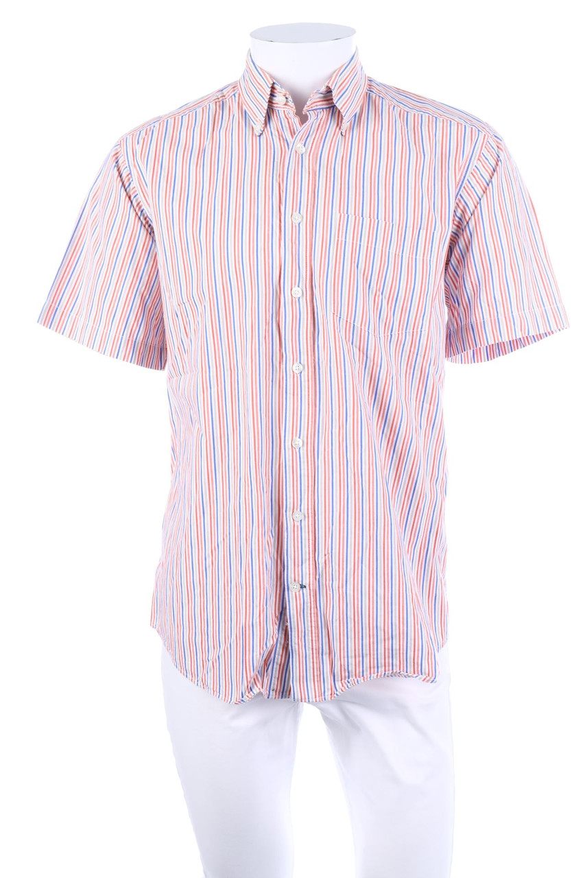 C&A - Kurzarm-Hemd Casual Streifen - S